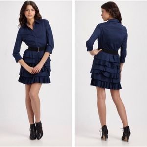 BCBG Maxazria Ruffled Dress